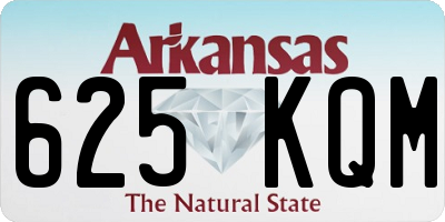 AR license plate 625KQM