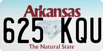 AR license plate 625KQU