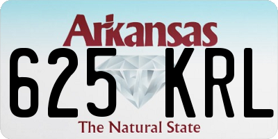 AR license plate 625KRL