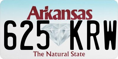 AR license plate 625KRW