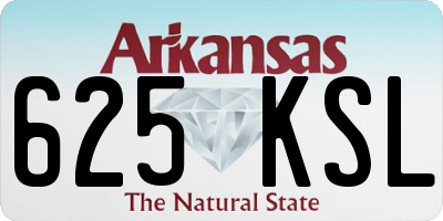 AR license plate 625KSL