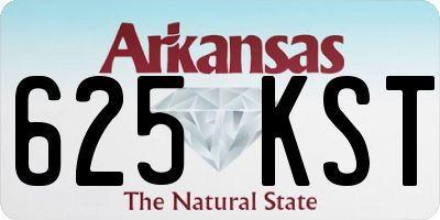 AR license plate 625KST