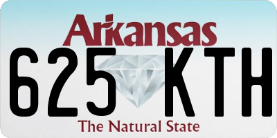 AR license plate 625KTH