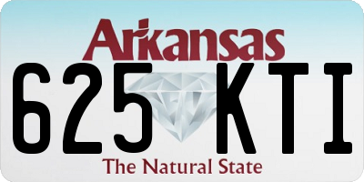 AR license plate 625KTI