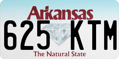 AR license plate 625KTM