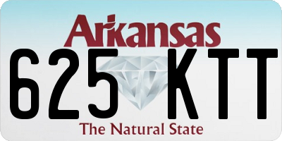 AR license plate 625KTT