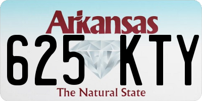 AR license plate 625KTY