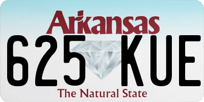 AR license plate 625KUE