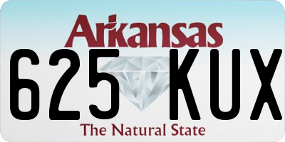 AR license plate 625KUX