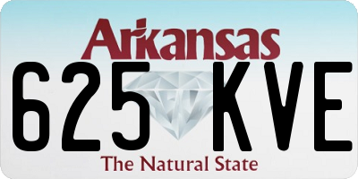 AR license plate 625KVE
