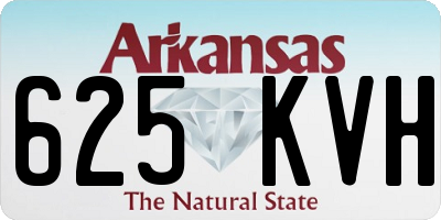AR license plate 625KVH