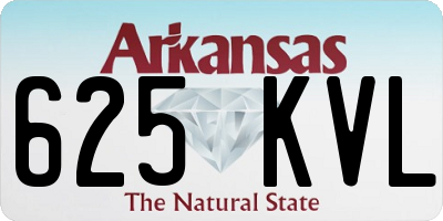 AR license plate 625KVL