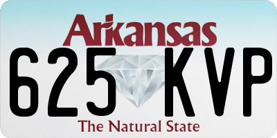 AR license plate 625KVP