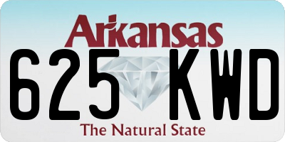 AR license plate 625KWD