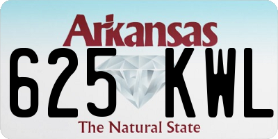 AR license plate 625KWL