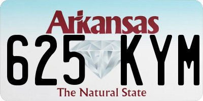 AR license plate 625KYM
