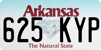 AR license plate 625KYP