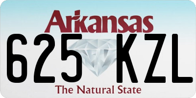 AR license plate 625KZL