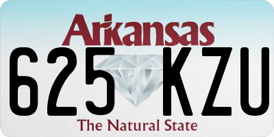 AR license plate 625KZU