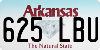 AR license plate 625LBU