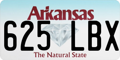 AR license plate 625LBX