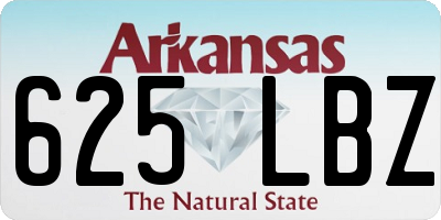 AR license plate 625LBZ
