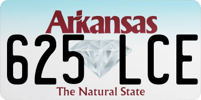 AR license plate 625LCE