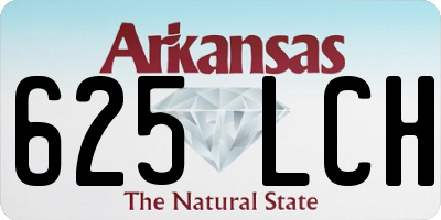 AR license plate 625LCH