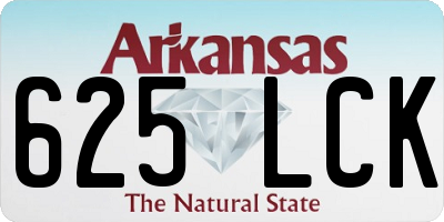 AR license plate 625LCK