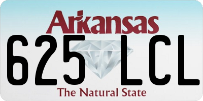 AR license plate 625LCL