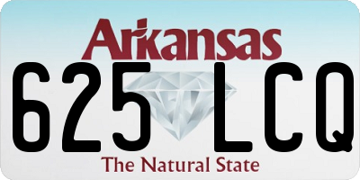 AR license plate 625LCQ