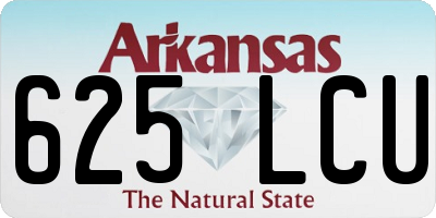 AR license plate 625LCU
