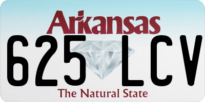 AR license plate 625LCV