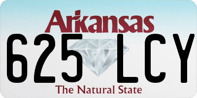 AR license plate 625LCY