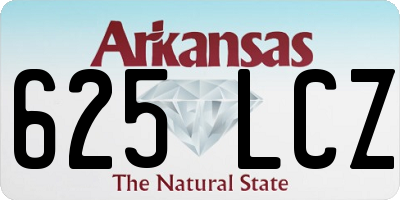 AR license plate 625LCZ