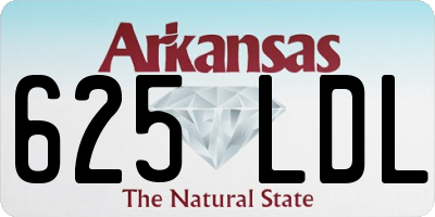 AR license plate 625LDL