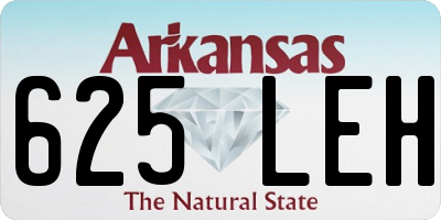 AR license plate 625LEH