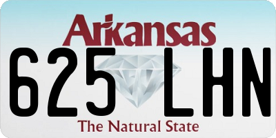 AR license plate 625LHN