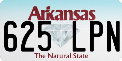 AR license plate 625LPN