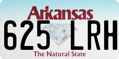 AR license plate 625LRH