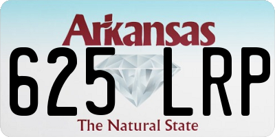 AR license plate 625LRP