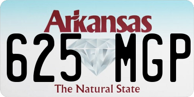 AR license plate 625MGP