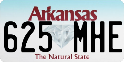 AR license plate 625MHE