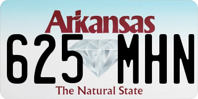 AR license plate 625MHN