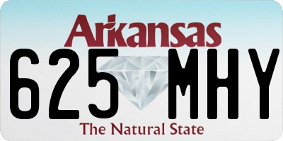 AR license plate 625MHY