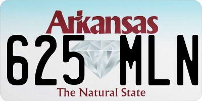 AR license plate 625MLN