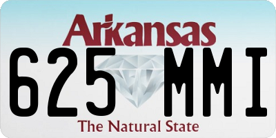 AR license plate 625MMI
