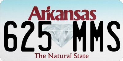 AR license plate 625MMS