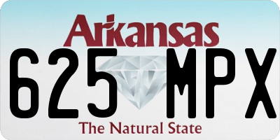 AR license plate 625MPX