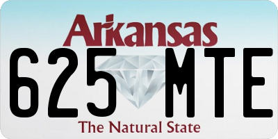AR license plate 625MTE